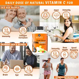 Naturyz Double Strength Natural Vitamin C with Zinc,  60 tablet(s)  Unflavoured  image 5