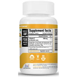 NutriJa Vitamin C 1000mg,  60 capsules  Unflavoured  image 1