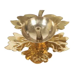 amaya decors Maple Leaf Brass Dia image 4