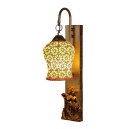 decorativeray Mendeleev Antique Gold Iron and Plastic Wall Sconces image 4