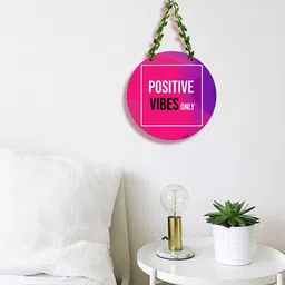 Multicolour Engineered Wood Wall Hanging by Suveharts image 1