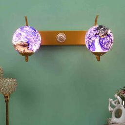 decorativeray Double Metal Novelty Wall Light (Gold)-picture-46
