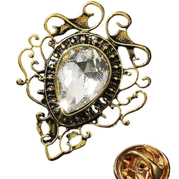 SYGA Men Gemstone Brooch image 2