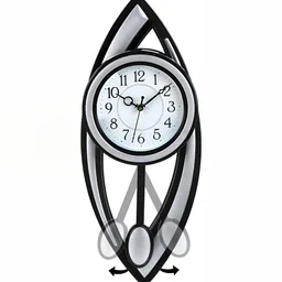 Attractionz Silver-Toned Wall Clock-picture-36