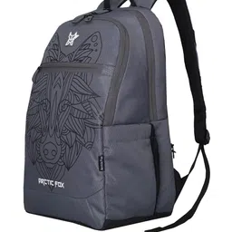Arctic Fox Unisex Graphic Printed Ergonomic Backpack image 2