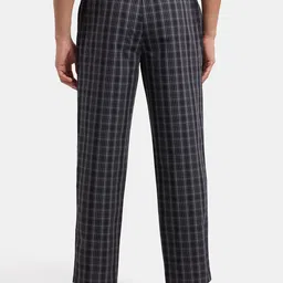 Jockey Pack of 2 Checked Mid-Rise Cotton Straight Lounge Pants 26800026-1-26800036-1 image 3