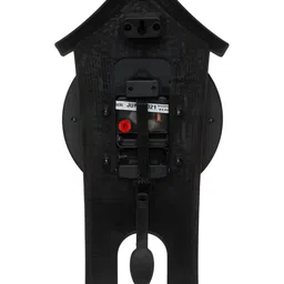 Attractionz Silver-Toned Wall Clock image 3