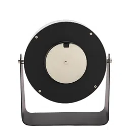 Decor de Maison Mitsuki Silver Toned Round Contemporary Table Clock image 5