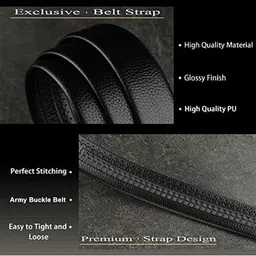 Zacharias Men Textured Belt image 3