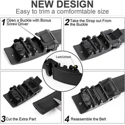 Zacharias Men Textured Slim Belt image 3