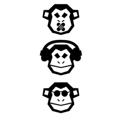 rawpockets Multicoloured Wall Sticker image 2