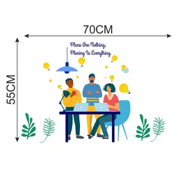 rawpockets Multicolored Planing is Everything Wall Stickers image 2