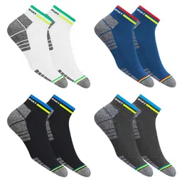 NAVYSPORT Multi Casual Cushion Cotton Ankle Socks image 1