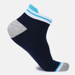 CRUSSET Men Pack Of 9 Assorted Ankle-Length Socks image 4