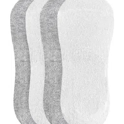 Heelium Women Pack of 4 Odour Free Breathable Low Cut Bamboo Shoe Liners image 2