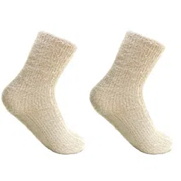 Alexvyan Pack Of 3 Fuzzy Calf-Length Socks image 2