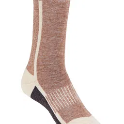 RC. ROYAL CLASS Women Pack Of 3 Beige Patterned Calf Length Socks image 2