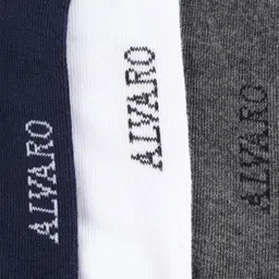 Alvaro Castagnino Men Pack Of 3 Patterned Ankle Length Socks image 3