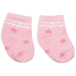 KICKS & CRAWL Pack Of 3 Infants Patterned Ankle Length Socks image 4