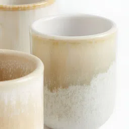 H&M Beige 4-Pack Espresso Cups image 5