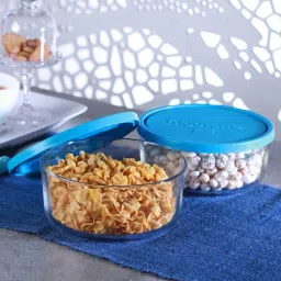 1.25 Ltr Glass Kitchen Container Set of 2 By Bormioli Rocco-picture-18