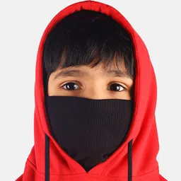 Marvel by Wear Your Mind Boys Red Printed Hooded Sweatshirt image 3