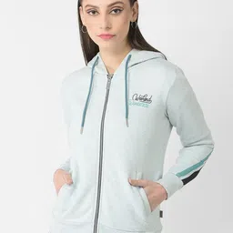 Crimsoune Club Women Printed Hooded Sweatshirt-picture-25
