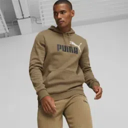 puma Essential+ 2 Colour Big Logo Regular Fit Men's Hoodie-picture-25