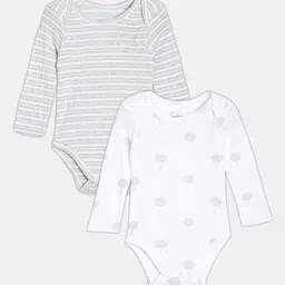 Broon Infant Boys Pack Of 2 Printed Organic Cotton Bodysuit-picture-40