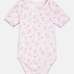 Broon Infant Girls Printed Cotton Bodysuit-image-61