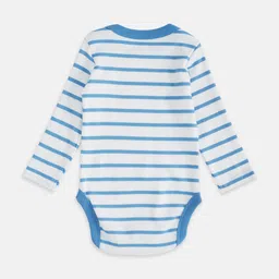 Pantaloons Baby Infant Boys Pack Of 2 Self-Design Cotton Bodysuit image 3