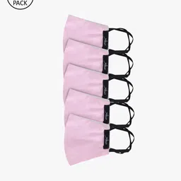 yelloe Unisex Pack of 5 Reusable 3-Ply Cloth Mask-picture-31