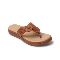 XE Looks Embellished Open Toe Flats image 2