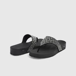 Skechers Women ARCH FIT VINYASA Embellished Open Toe Flats image 4