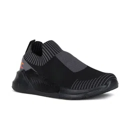 Flying Machine Men Black Textile Walking Shoes-picture-16