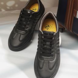 ID Men Printed Leather Driving Shoes-picture-8