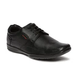 Red Chief Men Leather Textured Formal Shoes image 2