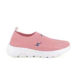 Sparx Women Peach Slip-On Non-Marking Running Sports Shoes image 5