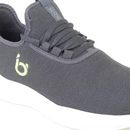 Koburg Men Grey Mesh Running Non-Marking Shoes image 5