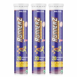 Big Flex Runnerz for Pre & Intra Run,  20 tablet(s)  Pink Lemonade (Pack of 3) -picture-7