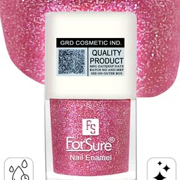 ForSure Set Of 10 High-Shine Long-Lasting Glitter Nail Polish - 5ml Each image 4