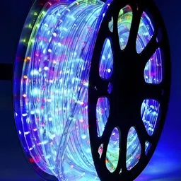 SPARK WORLD Red & Blue Rice Shaped LED Strip Lights image 5