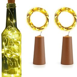 SPARK WORLD 2 Pcs Yellow Rice Shape String Lights-picture-47