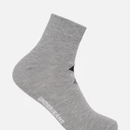 underjeans by spykar Underjeans Men Pack of 2 Assorted Ankle Length Non terry Socks image 3