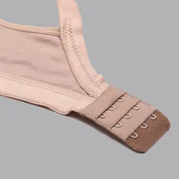 Dollar Missy Pack of 2  Cotton Wire-Free Crossover Support Bra image 3