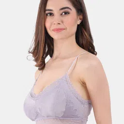 Amour Secret Pack Of 2 Lightly Padded Seamless Bralette Bra PD601_Prl_Wht image 2