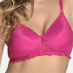 StyFun Pack Of 3 Full Coverage Lightly Padded Seamless Cotton Bra-All Day Comfort image 3