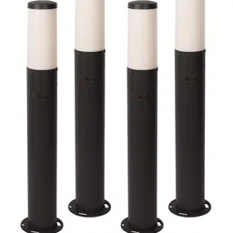 BENE Benjamin Bollard Grey & White 4Pcs Cylindrical Waterproof & Rustproof Outdoor Lamps-picture-49