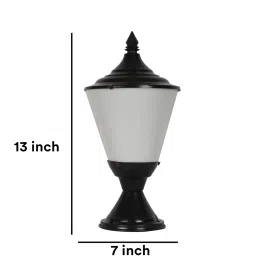 eliante by jainsons lights Kiera Black Iron Gate Light image 5