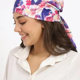 beau design Headband Hair Scarf Wrap Cover Bandana For Girls and Women Fashion Hairband Stylish New Head Scarf (Pack Of 1) image 4